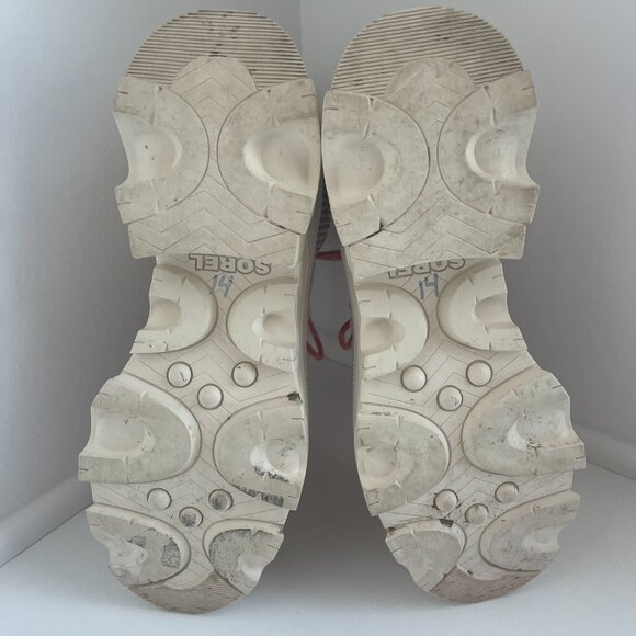 Sorel | Brex Cozy Lace Women's Boot | Nova Sand Sea Salt | Size 8.5 - Picture 7 of 9